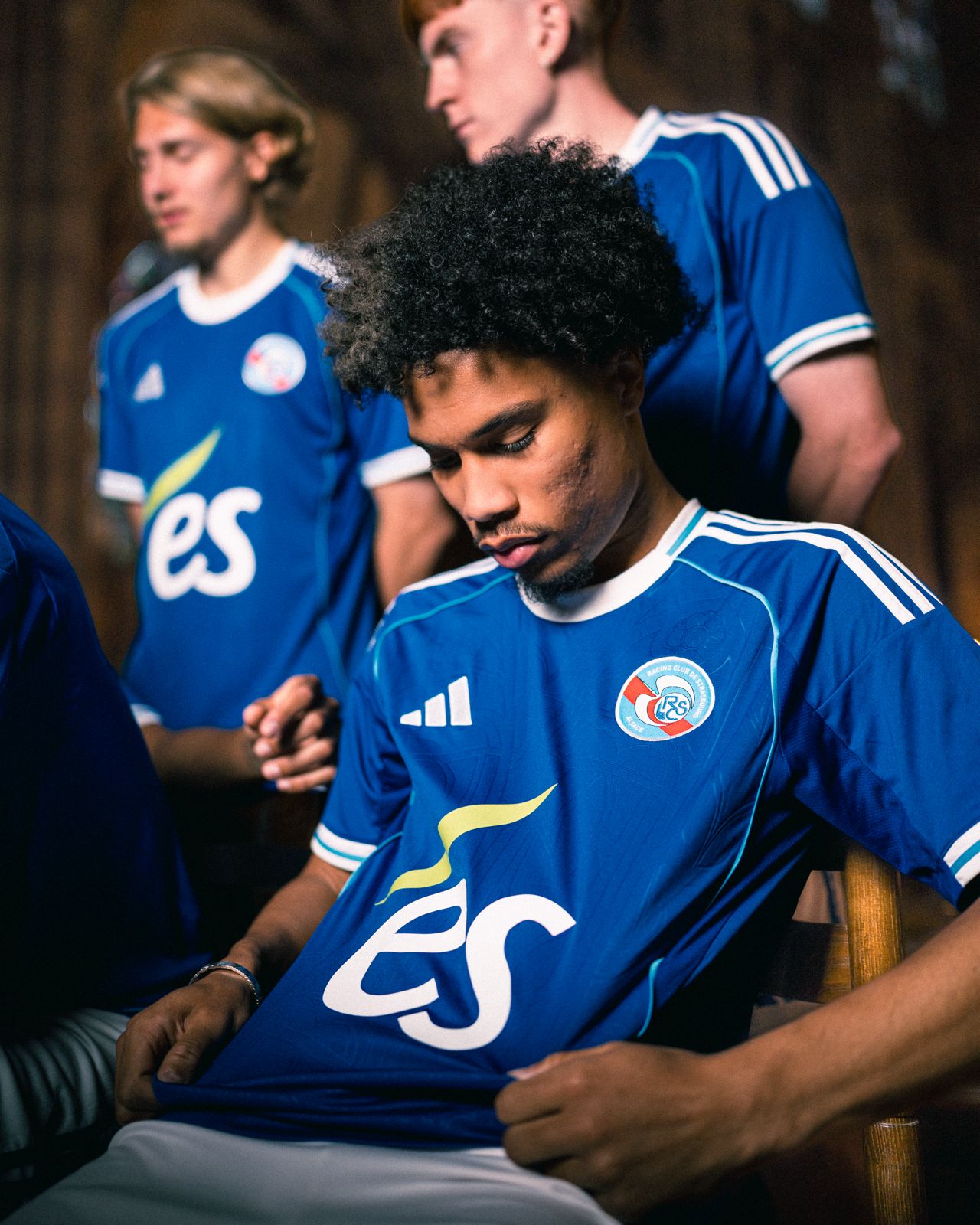 Maillot domicile RC Strasbourg 2025-2026