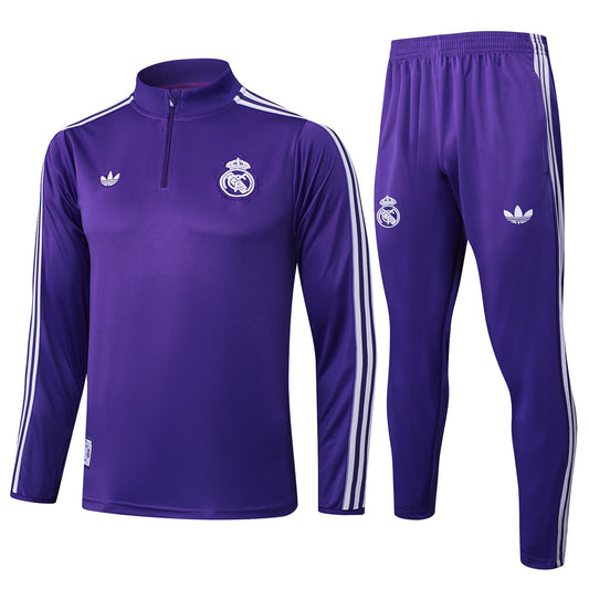 Survetement violet Real Madrid 2025-2026
