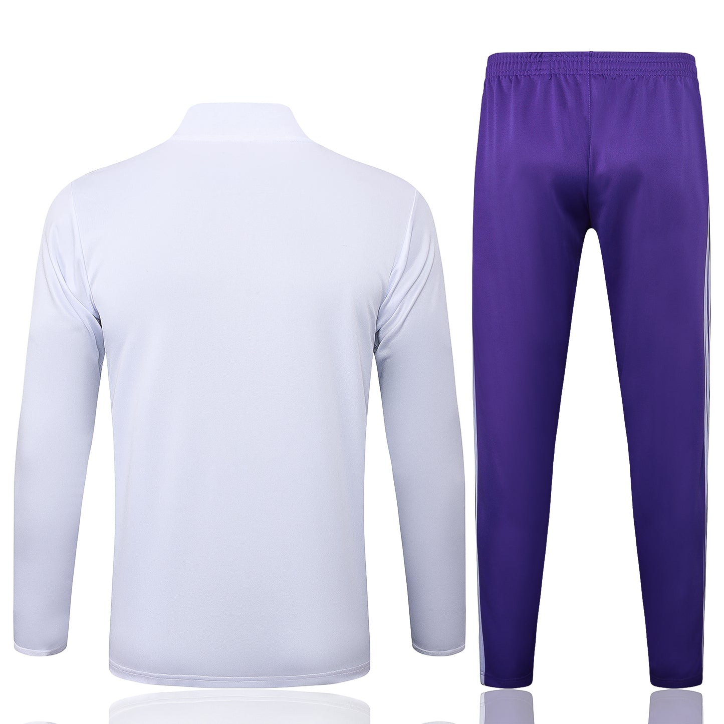 Survetement blanc/violet Real Madrid 2025-2026