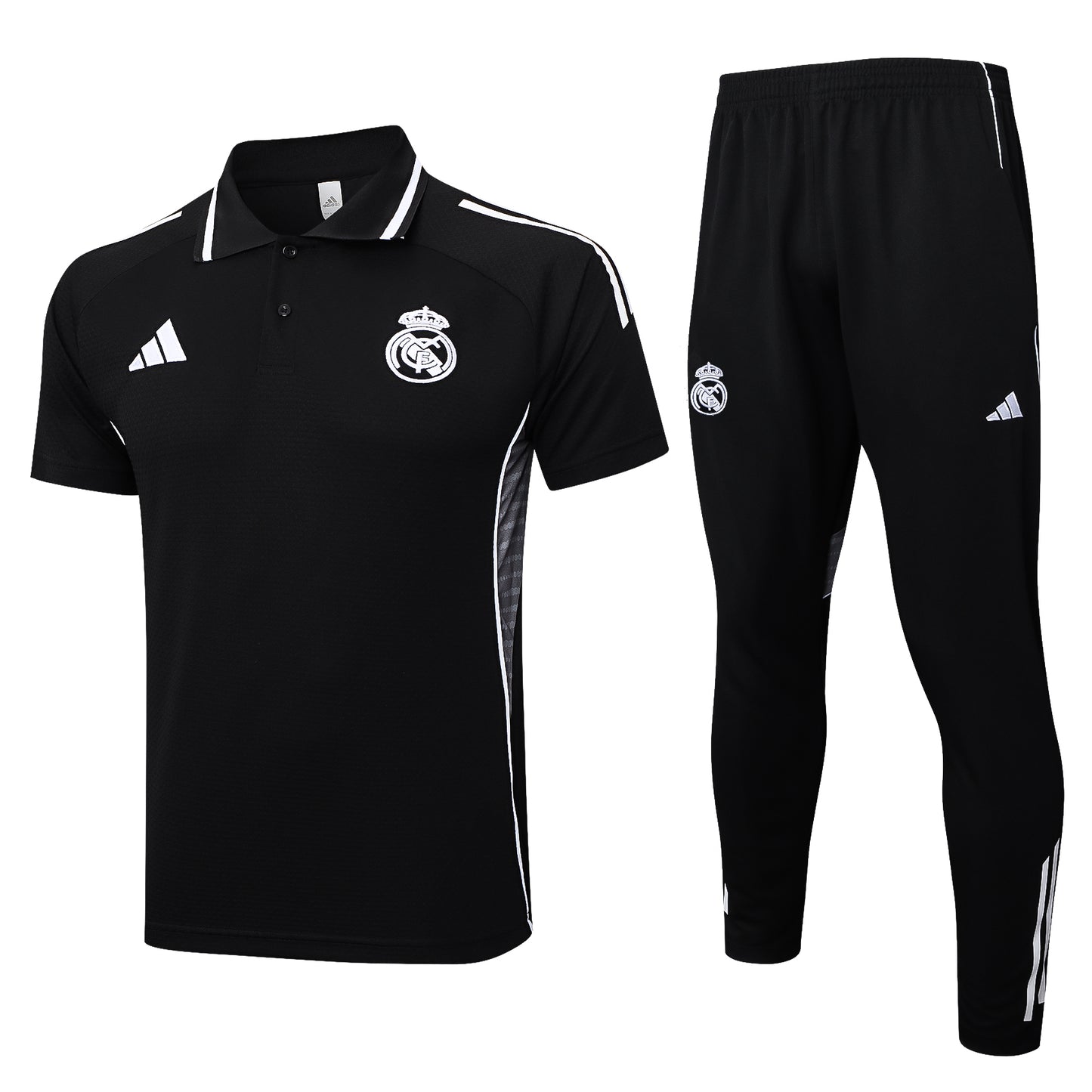 Ensemble Polo noir Real Madrid 2025-2026