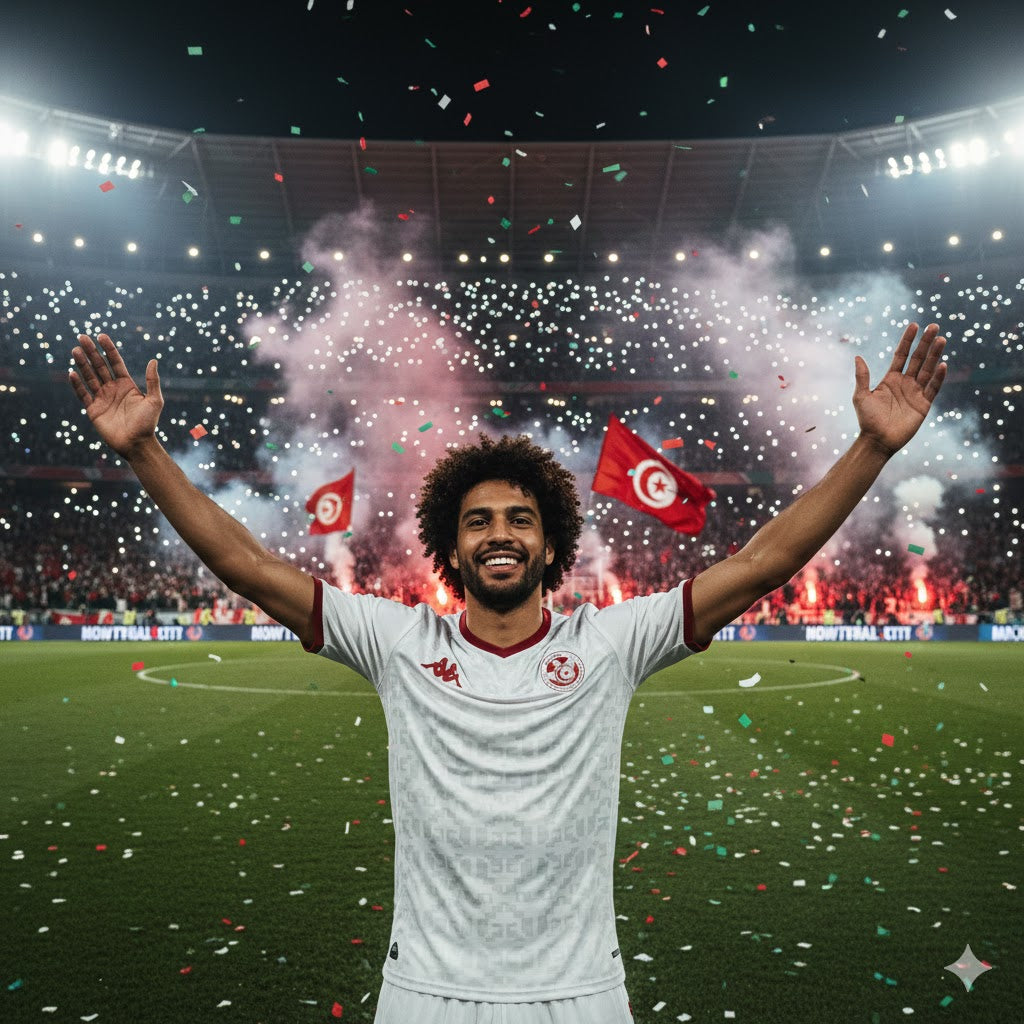 Maillot Extérieur Tunisie 2025-2027