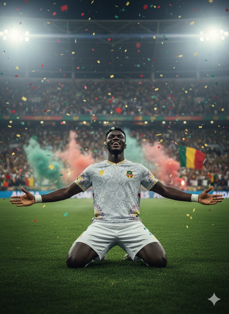 Maillot Domicile Mali 2025-2027