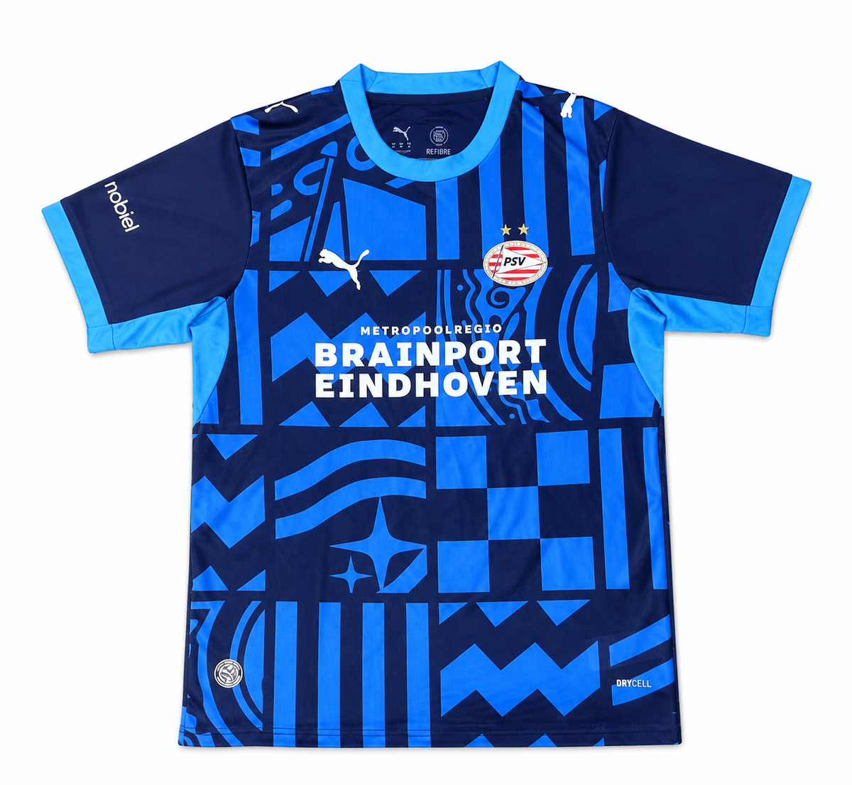 Maillot PSV Eindhoven Third 2026-2027 – Bleu Marine et Bleu Électrique