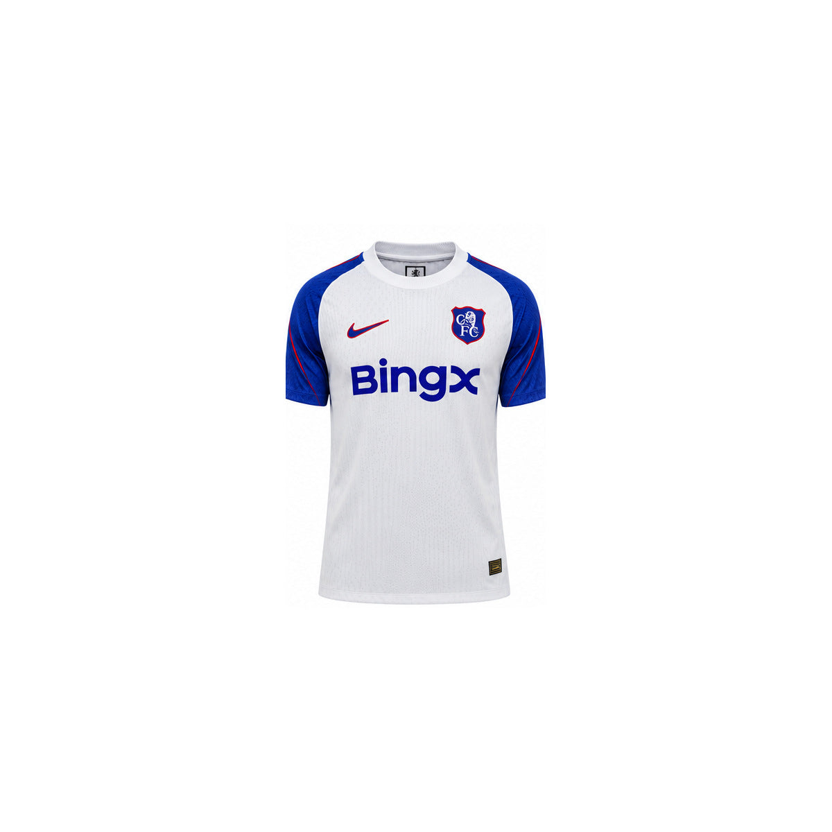 Maillot Chelsea training 2026-2027 face fond blanc