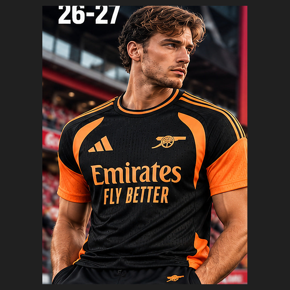 Maillot training Arsenal 2026-2027 porté par mannequin homme