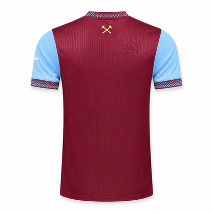 Maillot West Ham Domicile 2026-2027 Bordeaux Football Jersey Home Shirt