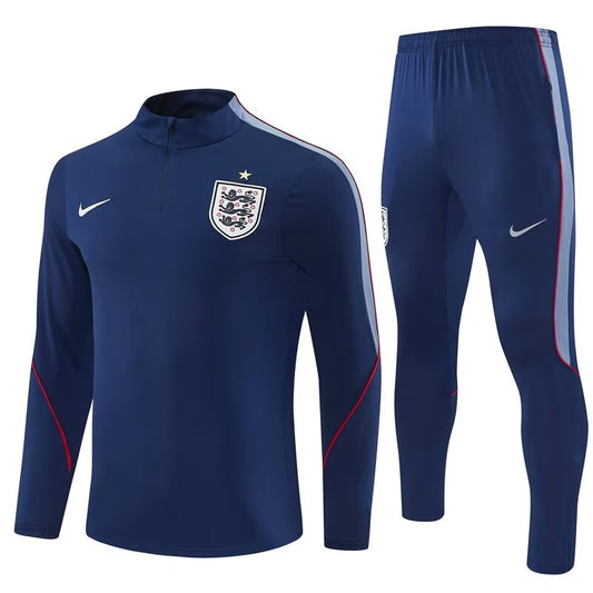 Ensemble Survêtement Angleterre 2026/2027 Bleu – Training Suit Football Premium Homme