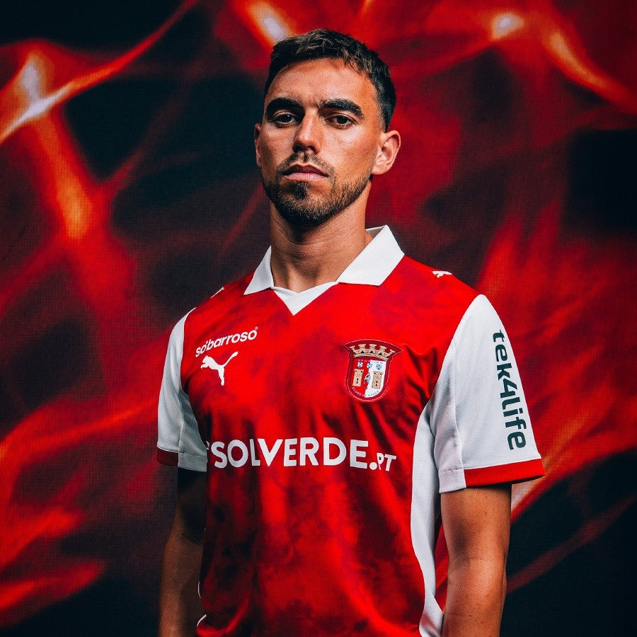 Maillot Domicile SC Braga 2025-2026