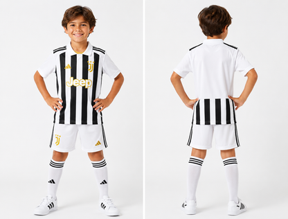 Maillot Domicile Juventus Turin 2026-2027 Noir Blanc & Or
