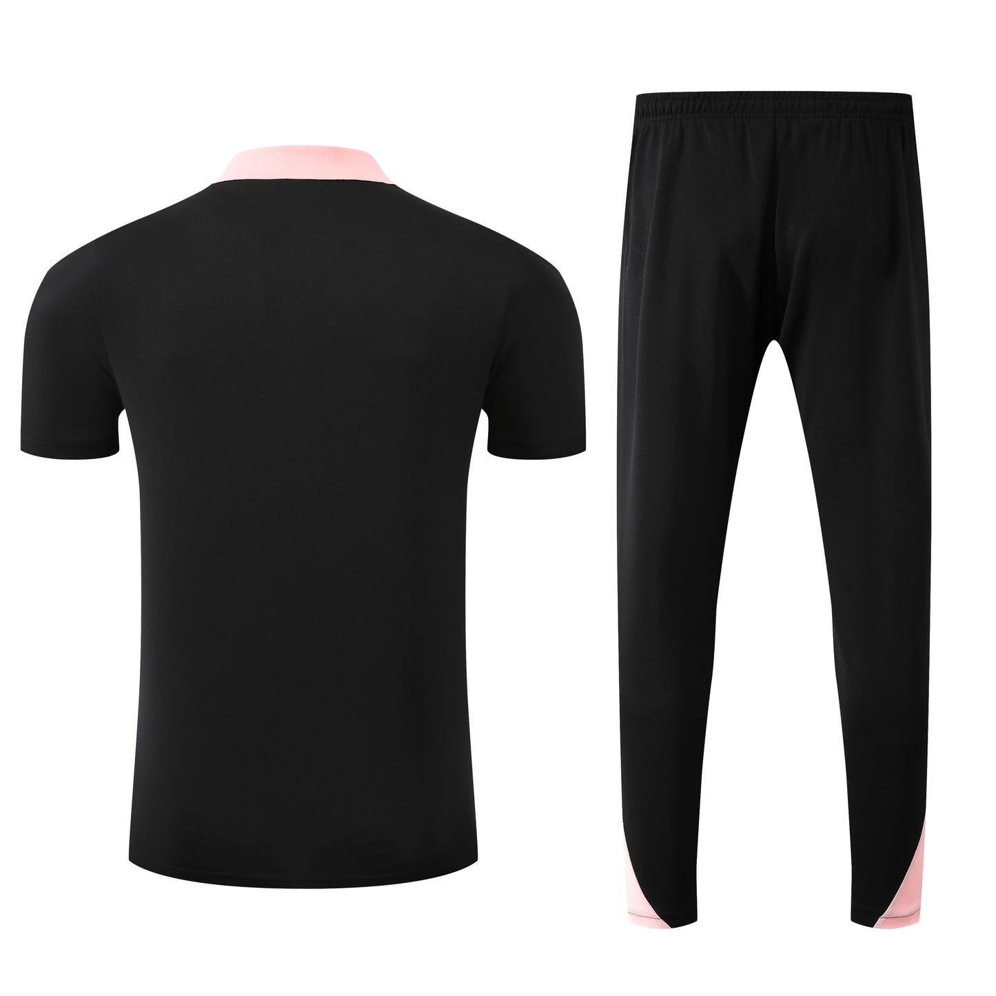 Ensemble Polo noir/rose PSG 2025-2026