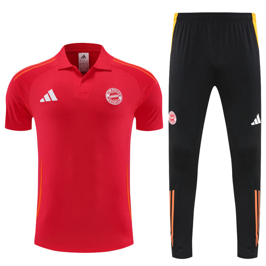 Ensemble Polo rouge Bayern Munich 2025-2026