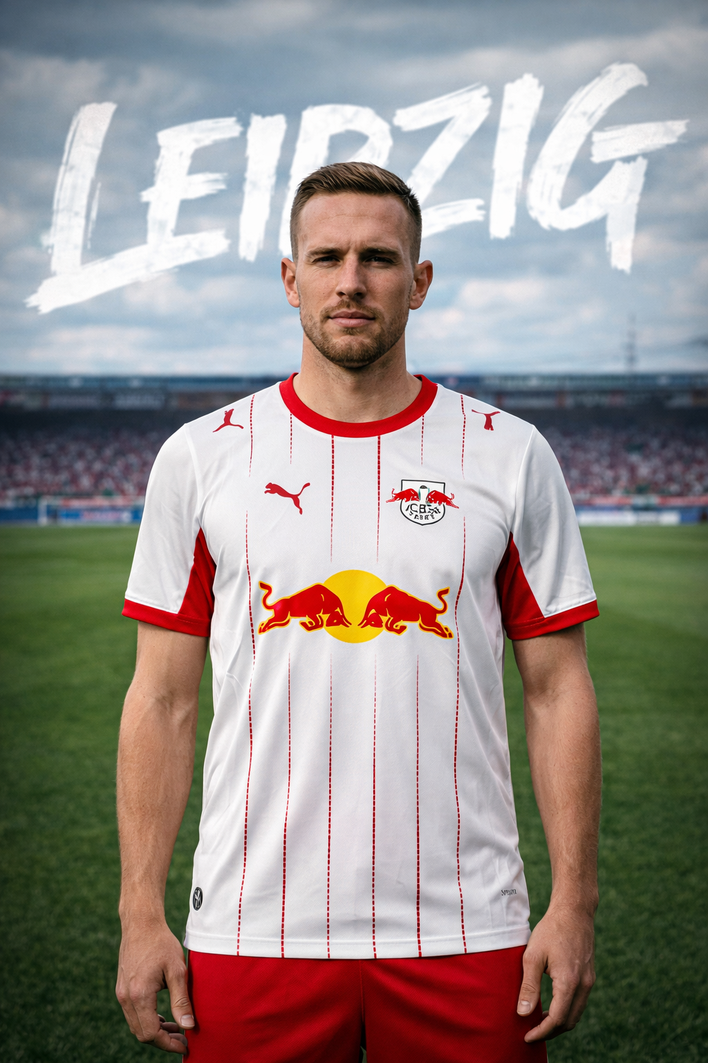 Maillot RB Leipzig Domicile 2026/2027 Blanc Homme – Puma