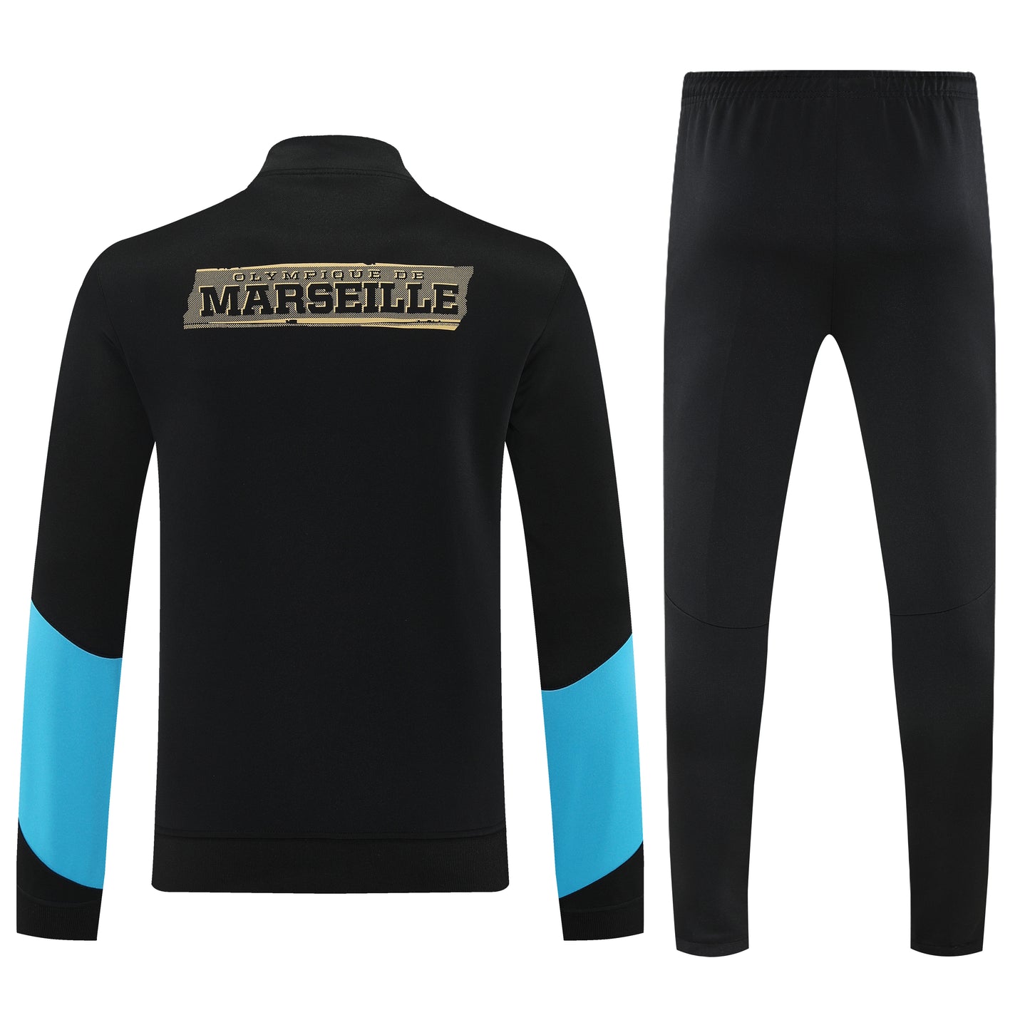 Survetement noir Olympique de Marseille 2025-2026