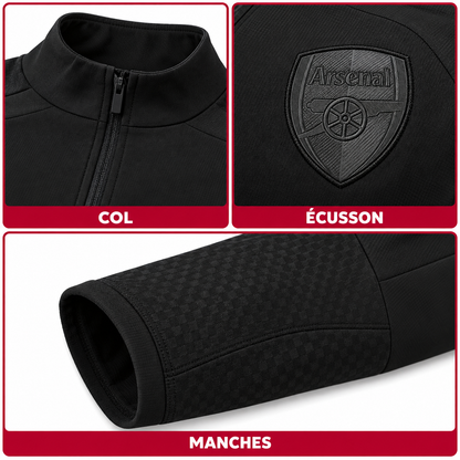Survêtement Arsenal noir 2026-2027 — details