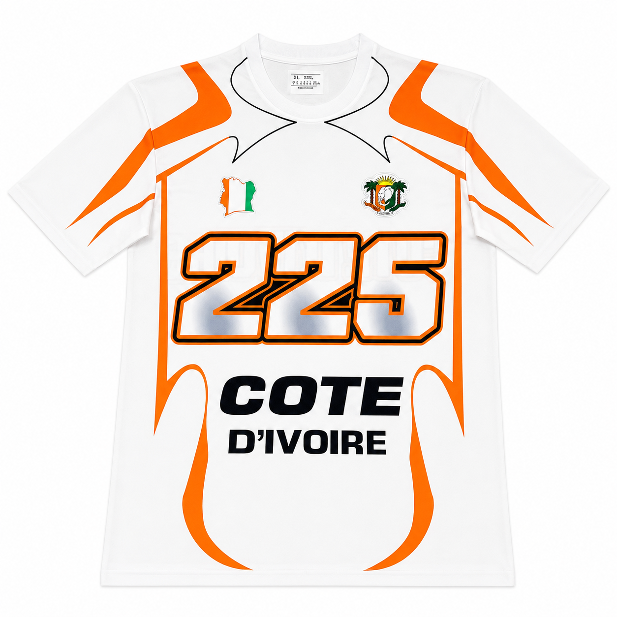 Maillot Côte d’Ivoire 225  Homme – Édition Éléphant