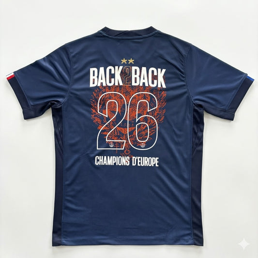Maillot Collector PSG Back 2 Back - Bleu Édition Limitée