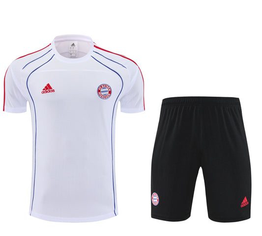 Ensemble blanc T-shirt + short Bayern Munich 2025-2026