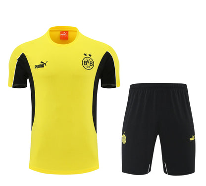 Ensemble jaune T-shirt + short Dortmund 2025-2026