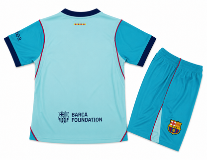 Maillot FC Barcelone Extérieur 2026/2027 Homme – Jersey Away Bleu Ciel | Tenue Football Barça Premium