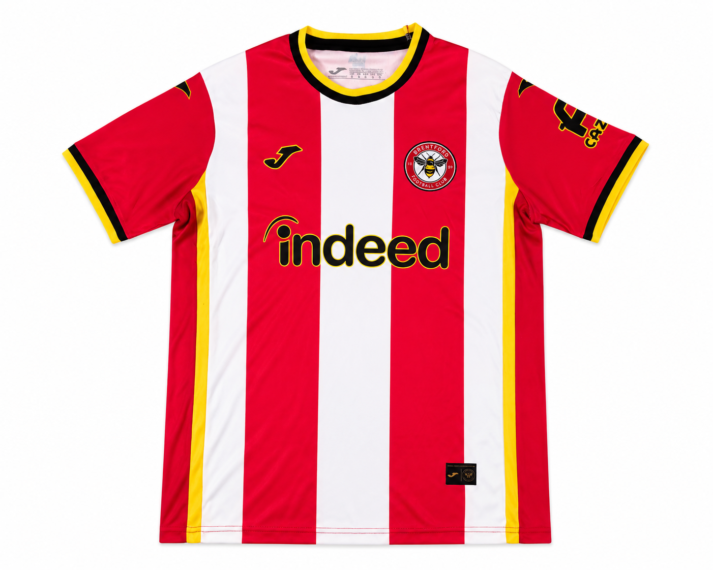 Maillot Brentford Domicile 2026-2027 – Rouge & Blanc