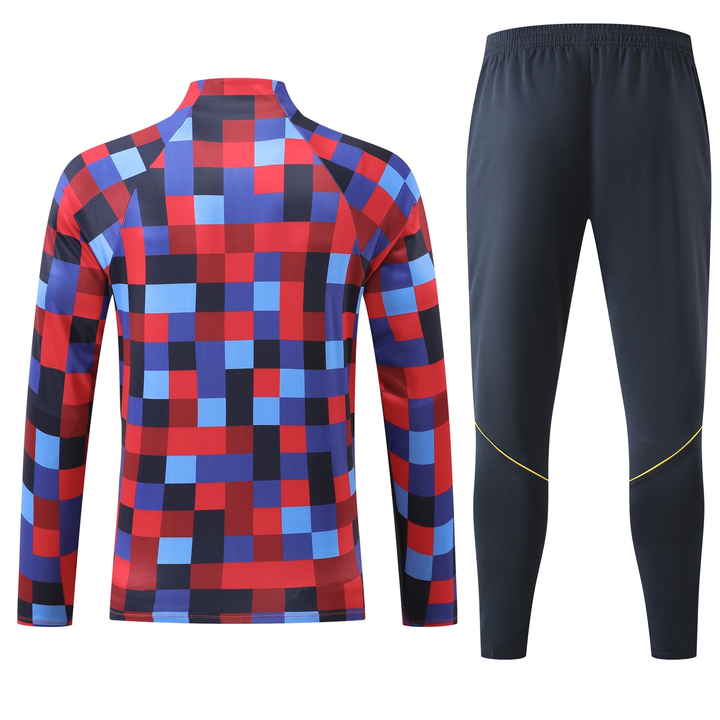 Ensemble Survêtement FC Barcelone Bleu mosaïque  Homme 2026/2027 – Training Suit Barça