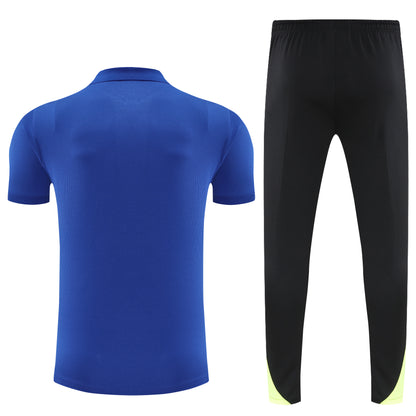 Ensemble Polo bleu FC Barcelone 2025-2026