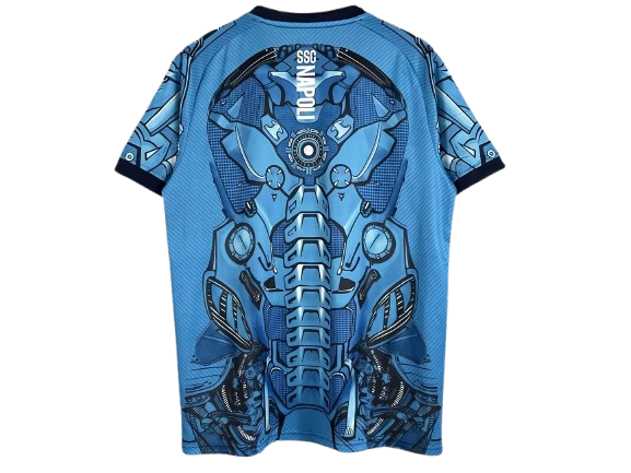 Maillot Pré-match bleu SSC Napoli 2025-2026