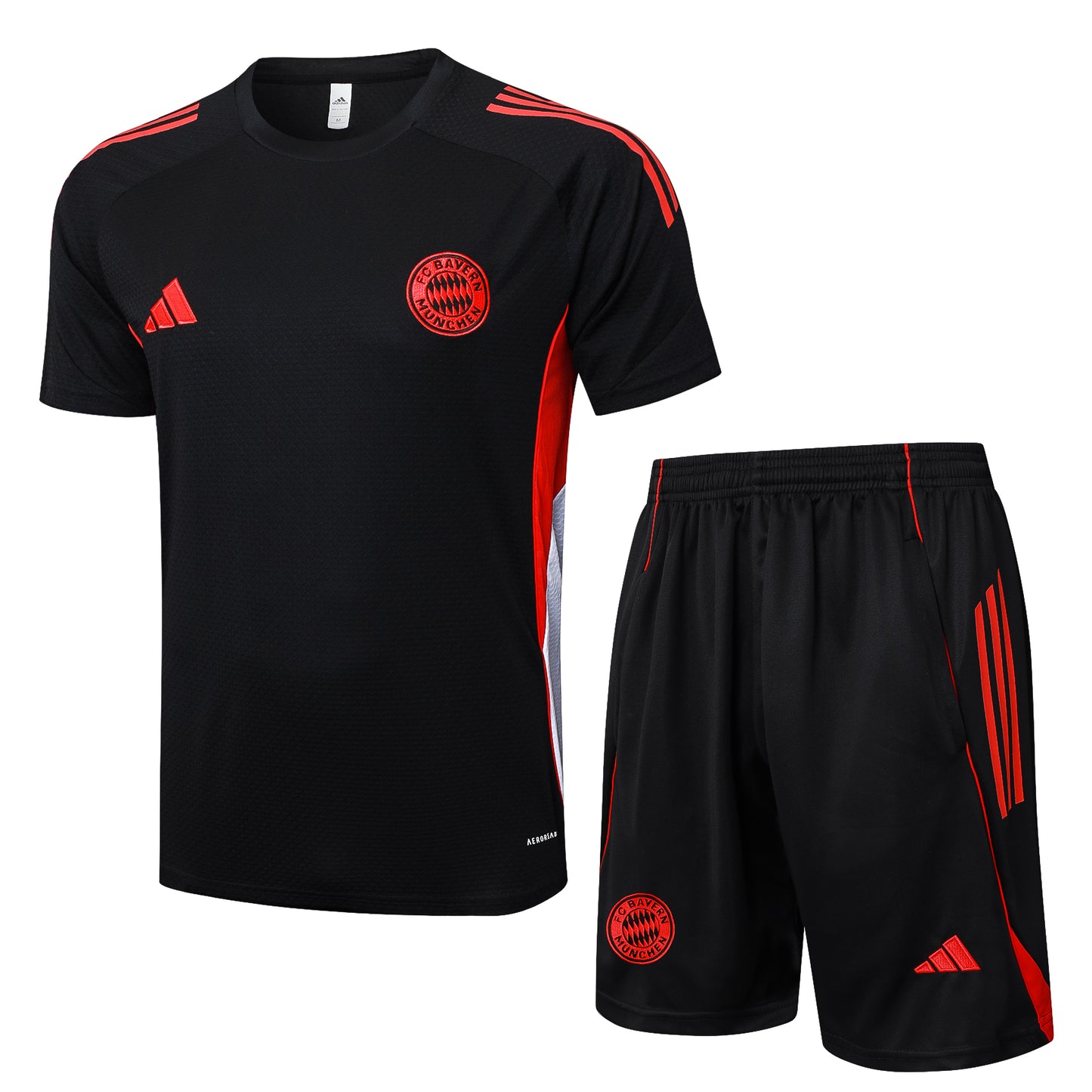 Ensemble noir T-shirt + short Bayern Munich 2025-2026