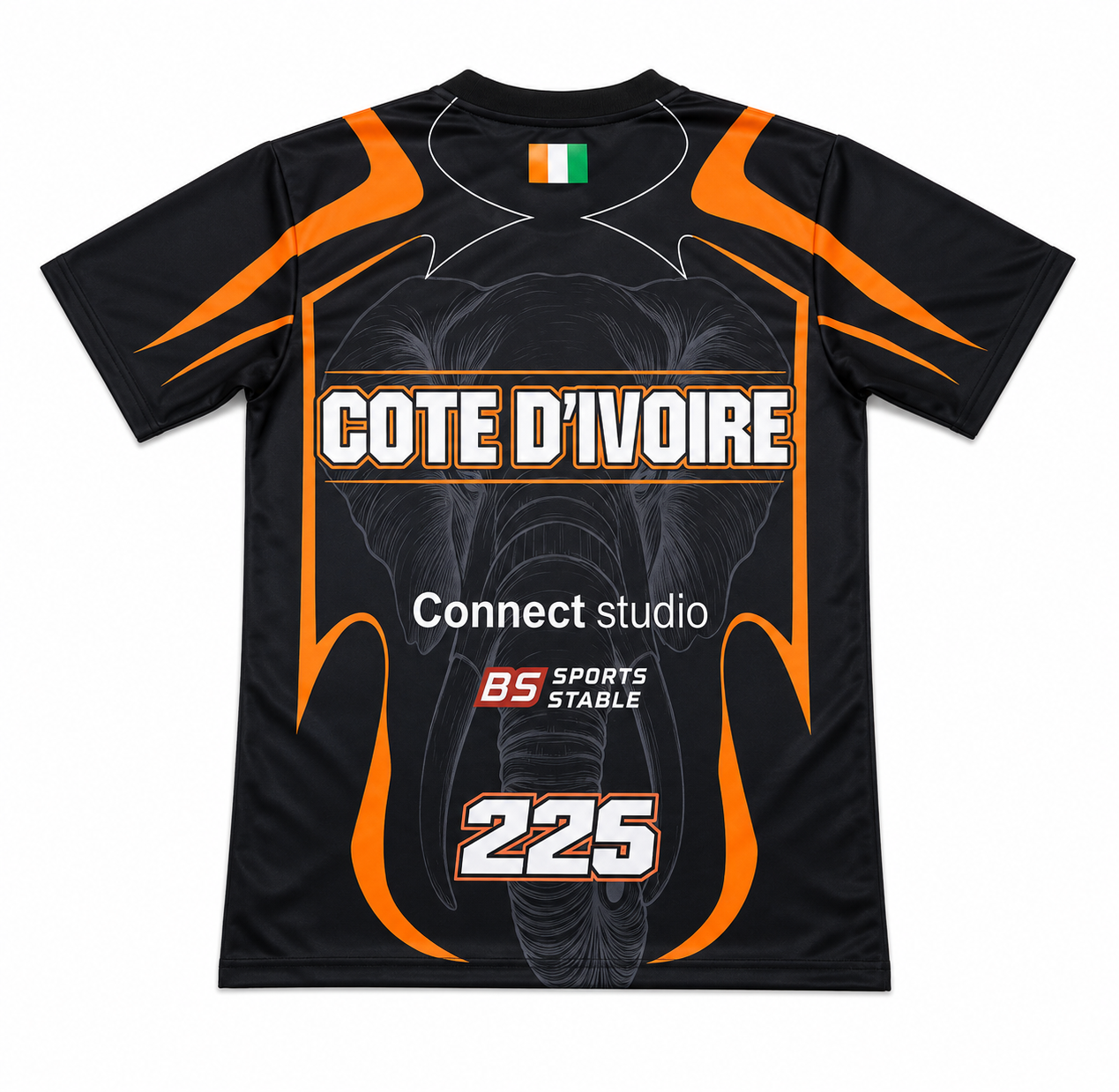Maillot Côte d’Ivoire 225  Homme – Édition Éléphant