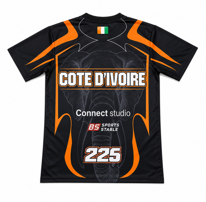 Maillot Côte d’Ivoire 225  Homme – Édition Éléphant