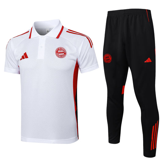 Ensemble Polo blanc Bayern Munich 2025-2026
