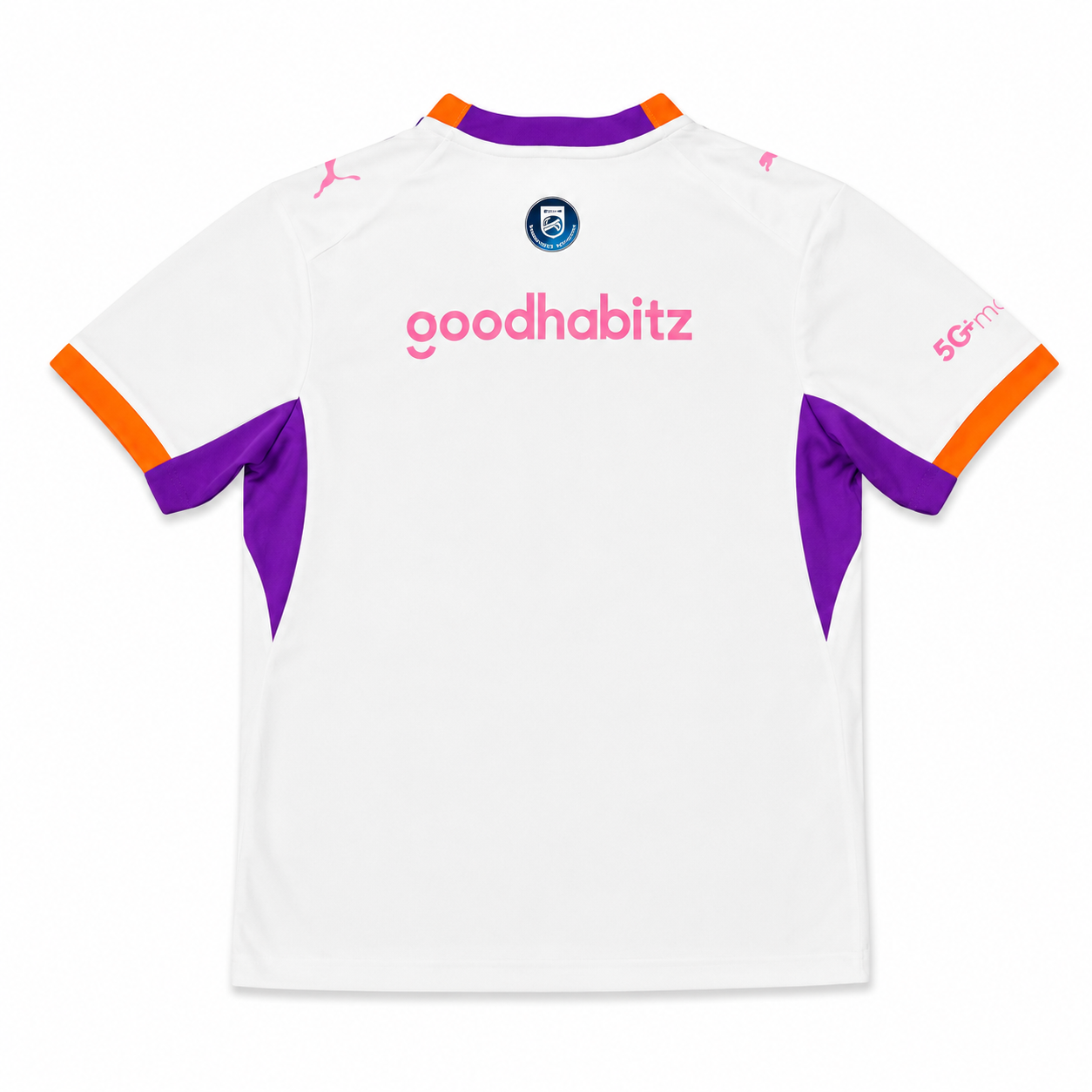 Maillot PSV Eindhoven Extérieur 2026-2027 – Blanc, Rose, Orange et Violet