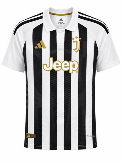 Maillot Domicile Juventus Turin 2026-2027 Noir Blanc & Or