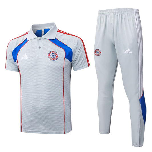 Ensemble Polo gris Bayern Munich 2025-2026