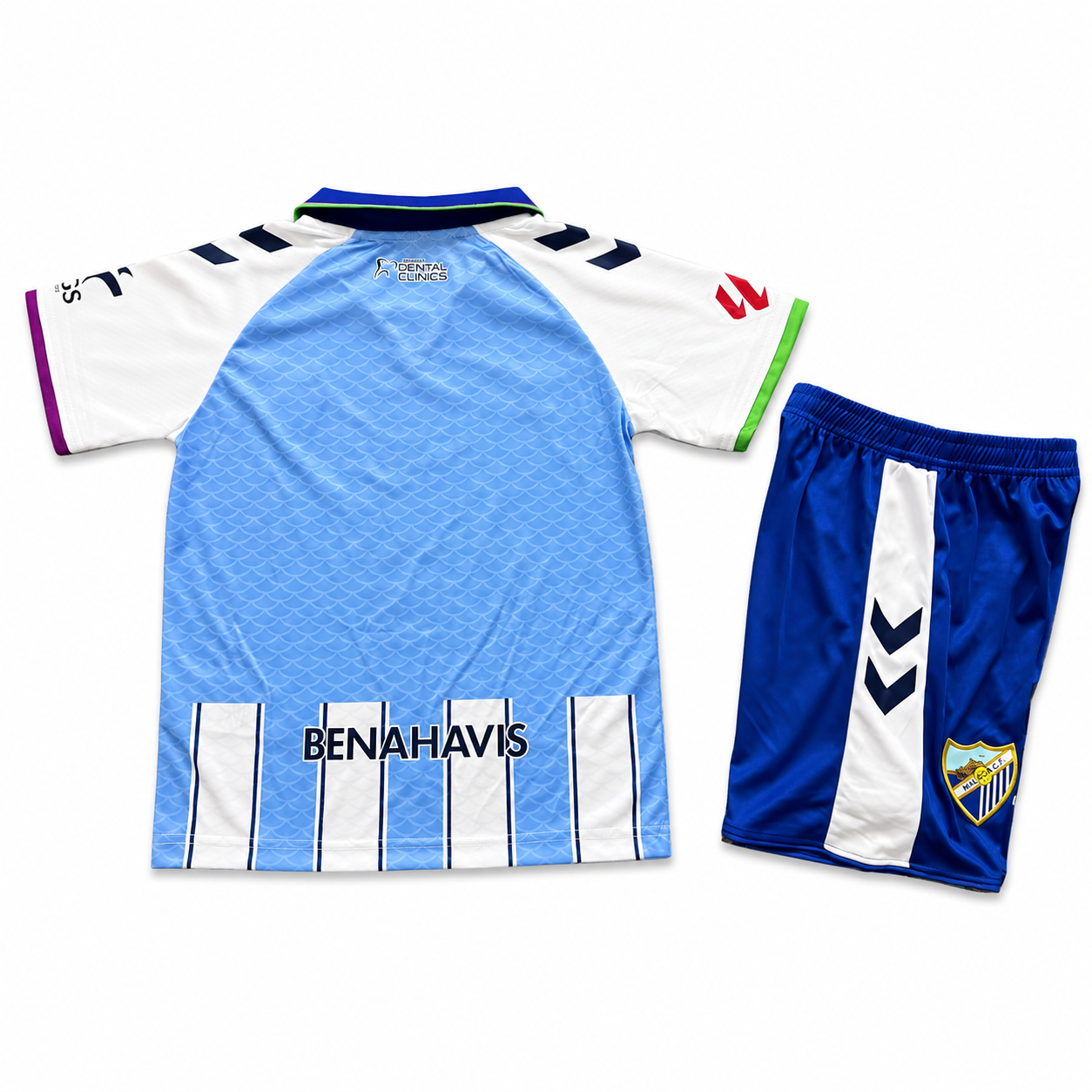 Maillot Málaga CF Domicile 2026-2027 – Bleu Ciel et Blanc