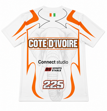 Maillot Côte d’Ivoire 225  Homme – Édition Éléphant