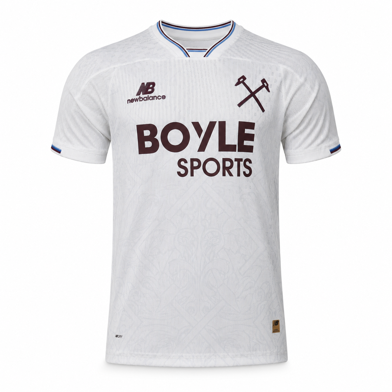 Maillot West Ham Extérieur 2026-2027 White Away Football Jersey Shirt