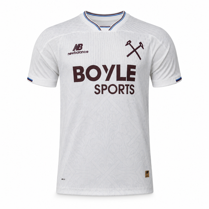 Maillot West Ham Extérieur 2026-2027 White Away Football Jersey Shirt