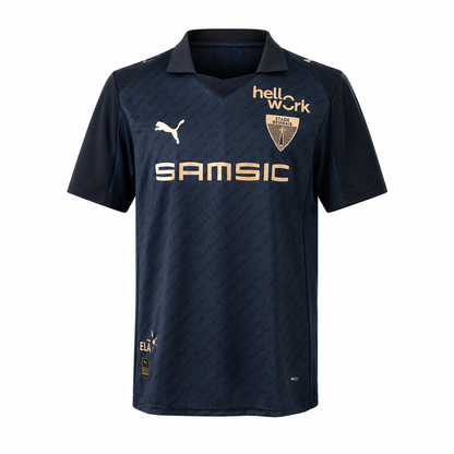 Maillot Stade Rennais Third 2026-2027 Bleu Marine Or – Jersey Football SRFC
