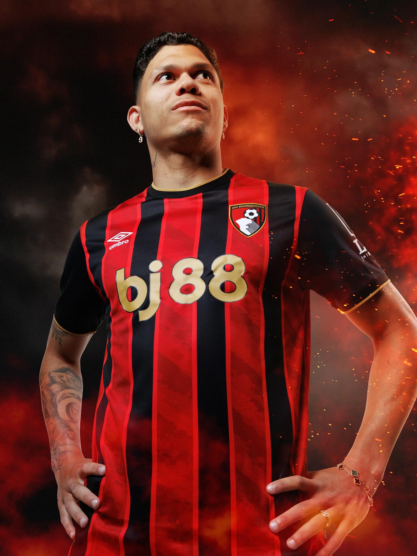 Maillot Domicile AFC Bournemouth 2025-2026