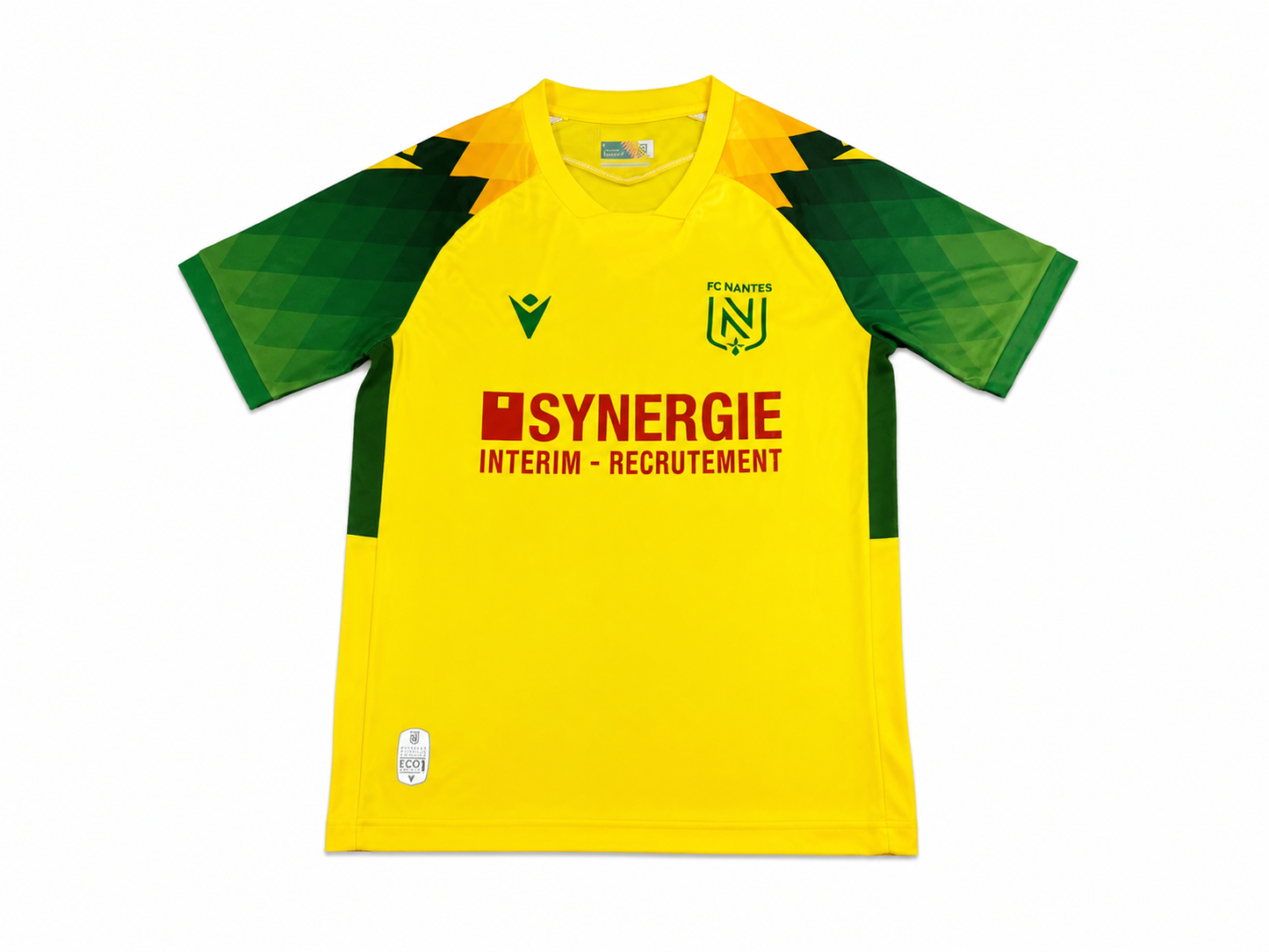 Maillot FC Nantes Domicile 2026-2027 Jaune Vert – Jersey Football FCN