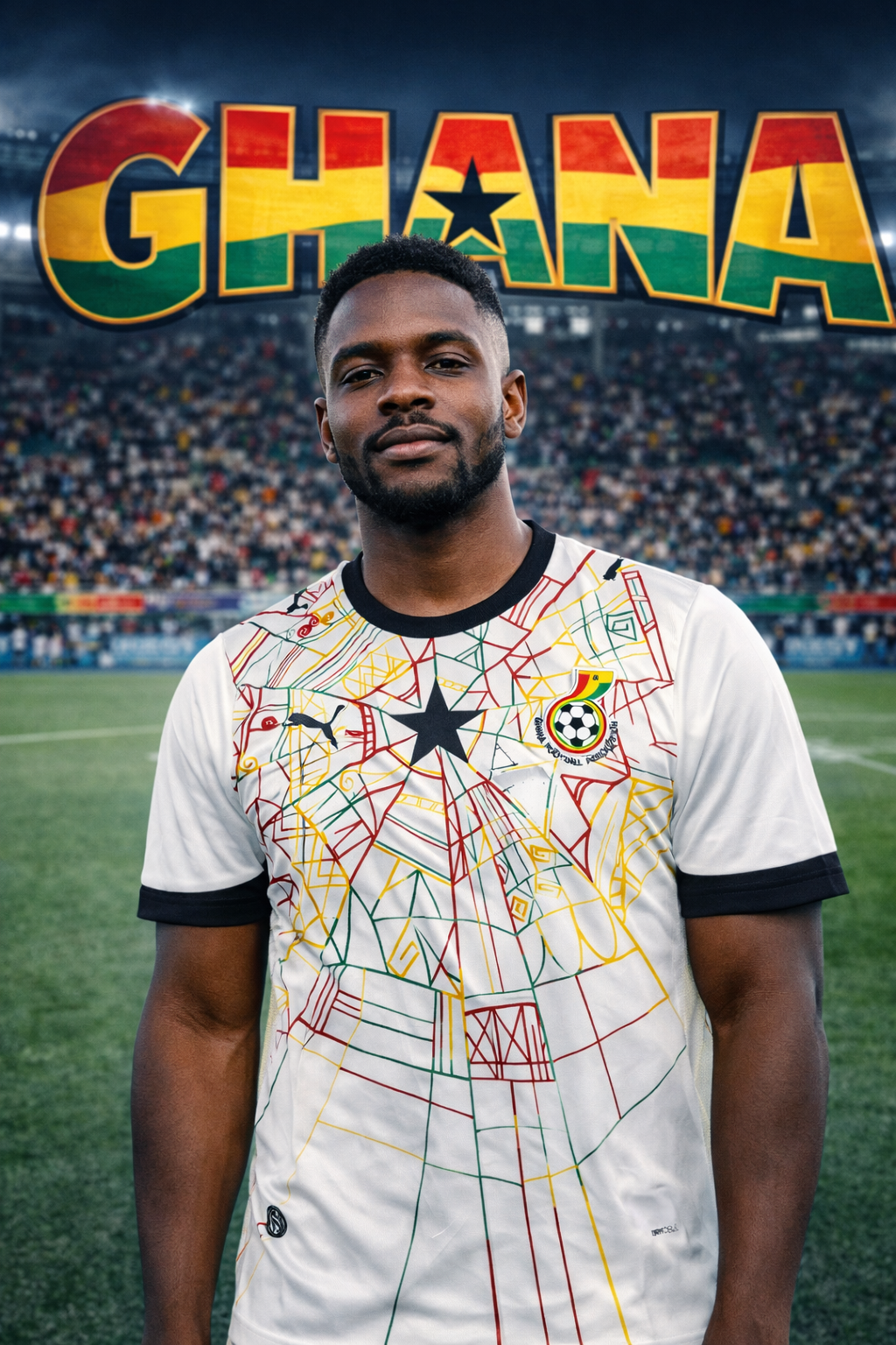Maillot Domicile Ghana 2026-2027 🇬🇭