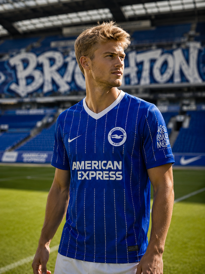 Maillot Brighton Domicile 2026-2027 – Bleu