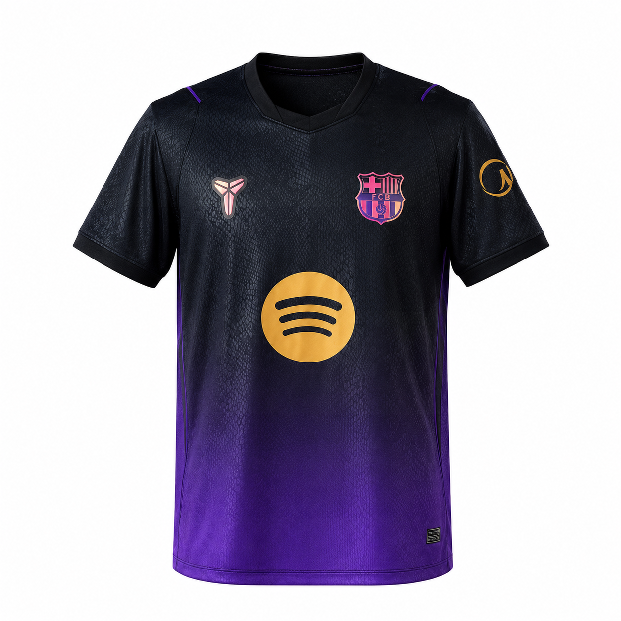 Maillot Extérieur FC Barcelona x Kobe Bryant 2026-2027 Noir & Violet