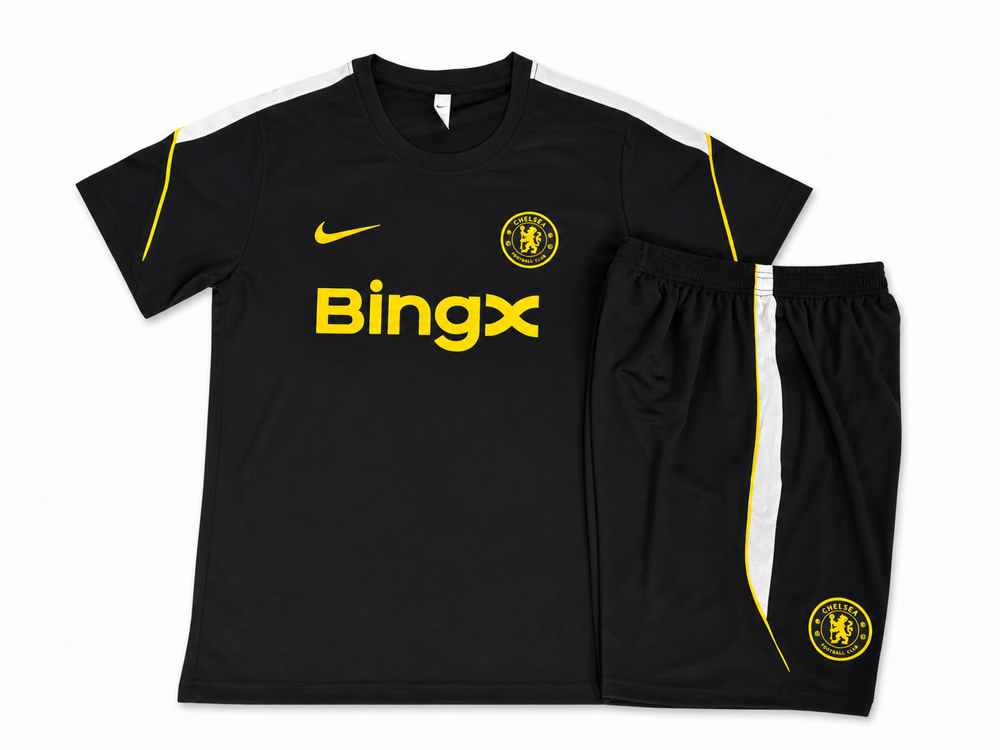 Maillot Chelsea Extérieur 2026-2027 – Noir & Jaune