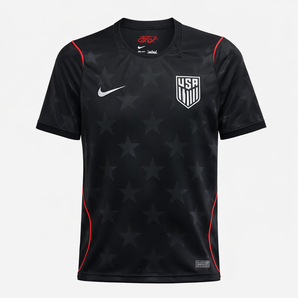 Maillot Extérieur États-Unis Noir 2026/2027 🇺🇸  – USA National Team Jersey | FIFAFOOT
