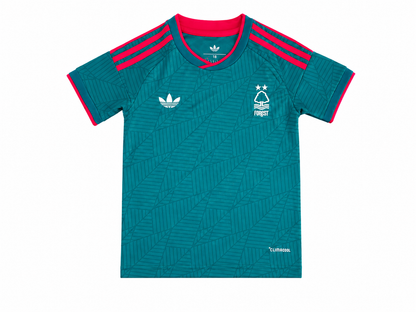 Maillot Nottingham Forest Extérieur 2026-2027 – Turquoise & Rose