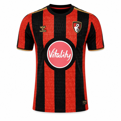 Maillot Bournemouth Domicile 2026-2027 – Rouge & Noir