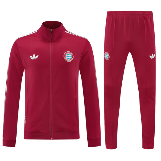 Survetement rouge/ bordeaux Bayern Munich 2025-2026