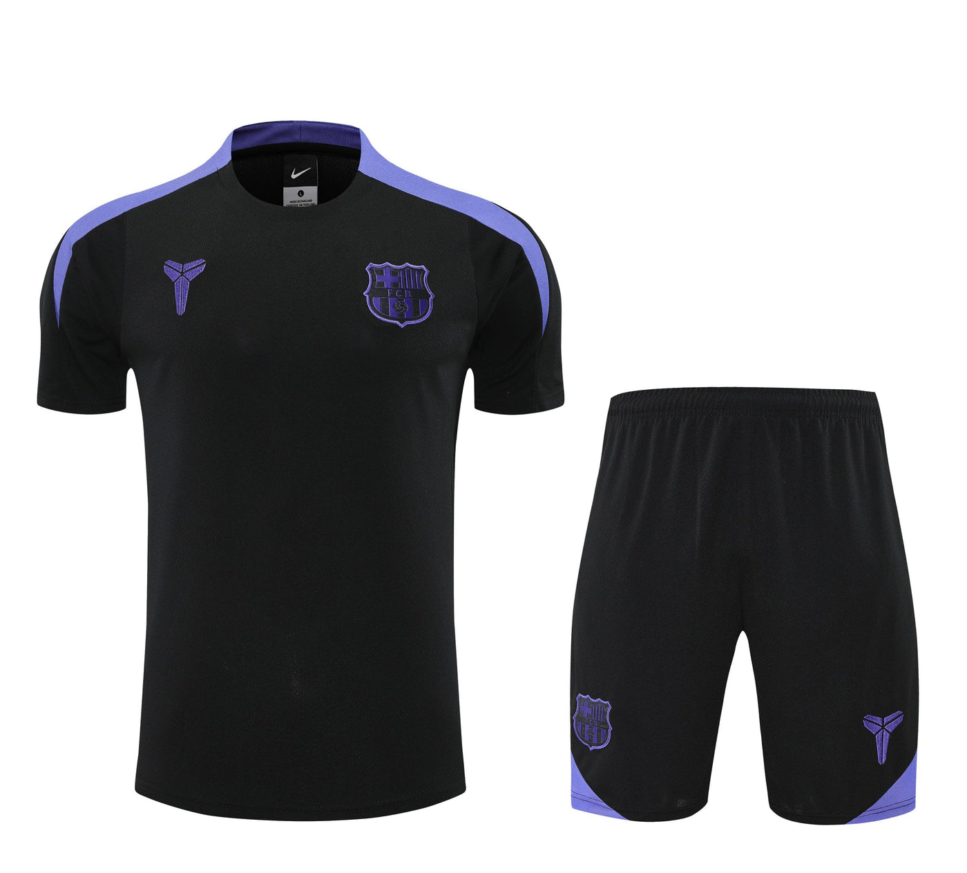 Ensemble noir T-shirt + short FC Barcelone 2025-2026